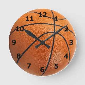 Basketball Clock with Numbers