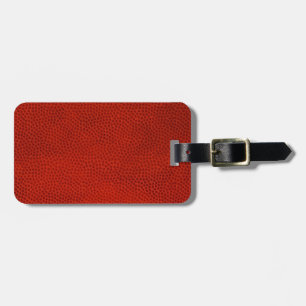 Basketball Close-Up Texture Skin Luggage Tag