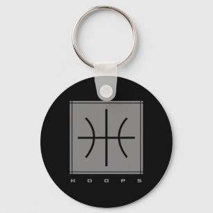 Basketball Clothing - Basketball 1 Key Ring