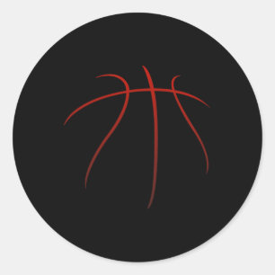 Basketball Clothing - Basketball 2 Classic Round Sticker