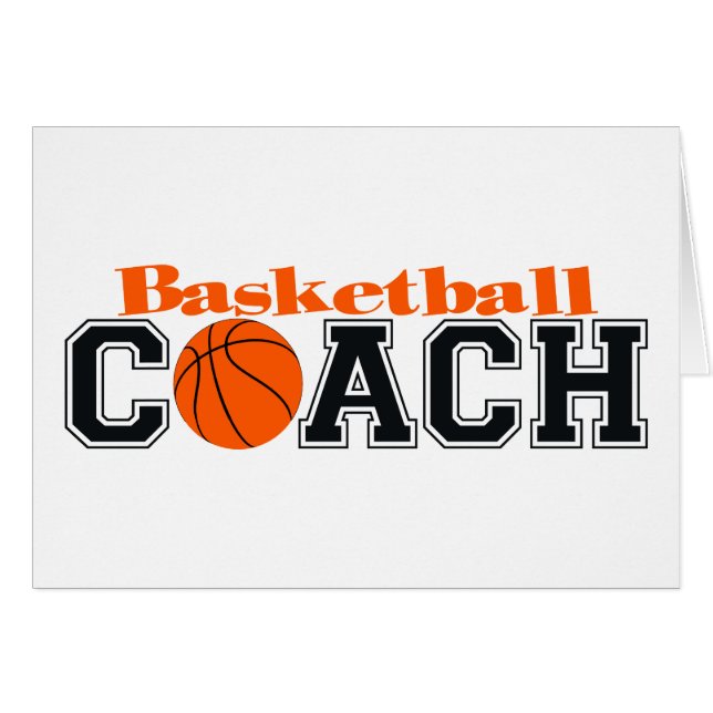 Basketball Coach (Front Horizontal)