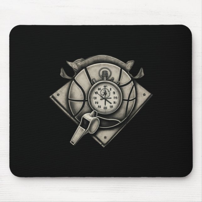 Basketball Coach 1  Mouse Pad (Front)