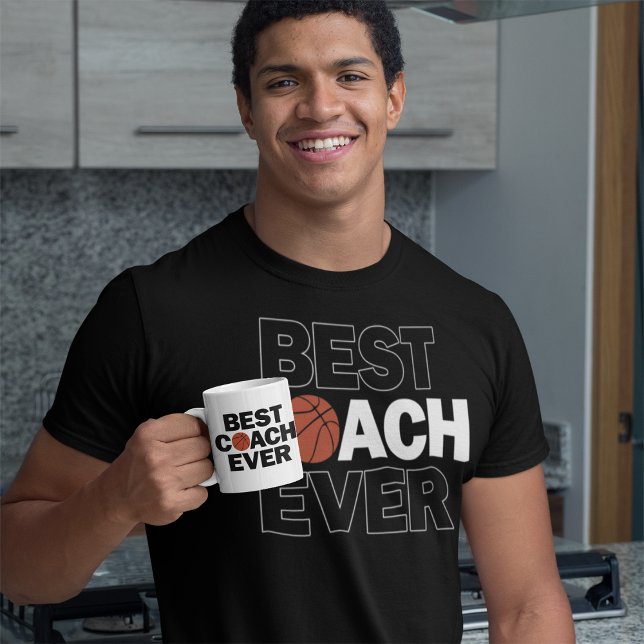 Basketball Coach Best Coach Ever Fun Team Gift Coffee Mug (Creator Uploaded)