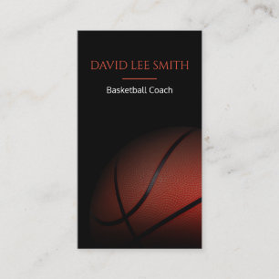 Basketball Coach  Business Card