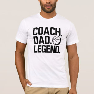 Basketball Coach - Coach Dad Legend T-Shirt