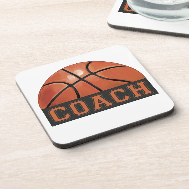 Basketball Coach Coaster (Left Side)