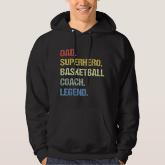 Basketball coach dad  hoodie