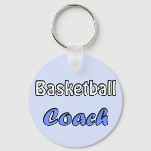 Basketball Coach Key Ring