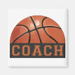 Basketball Coach Magnet