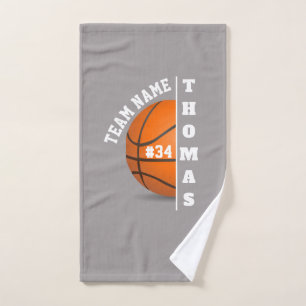 basketball coach player team hand towel