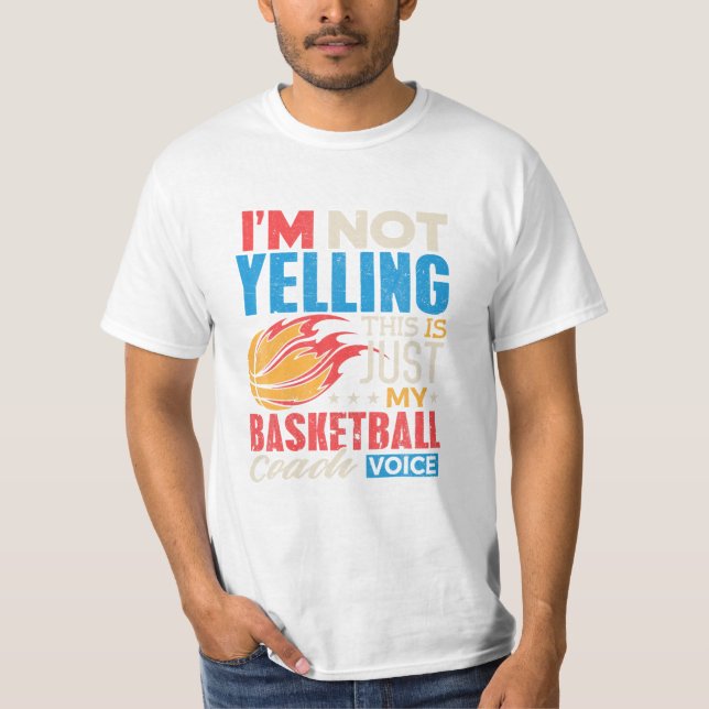 Basketball Coach Shirt (Front)