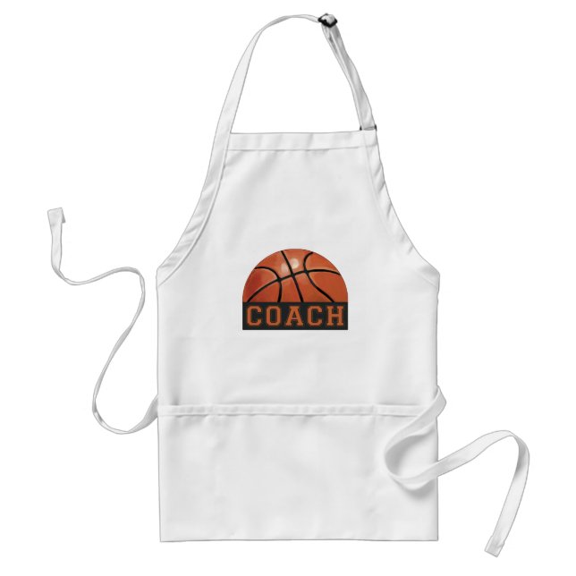Basketball Coach Standard Apron (Front)