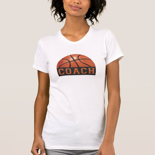 Basketball Coach T-Shirt (Front)