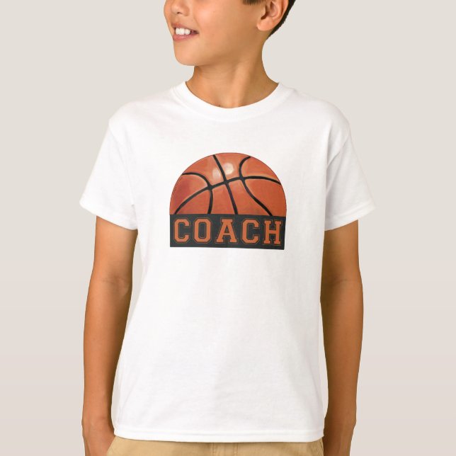 Basketball Coach T-Shirt (Front)