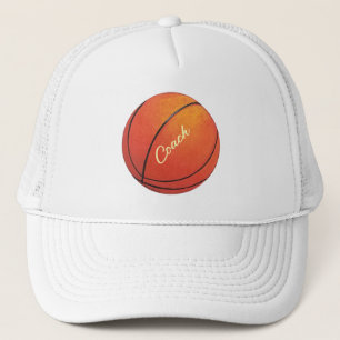 Basketball Coach Trucker Hat