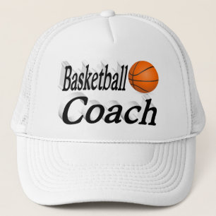 Basketball Coach Trucker Hat