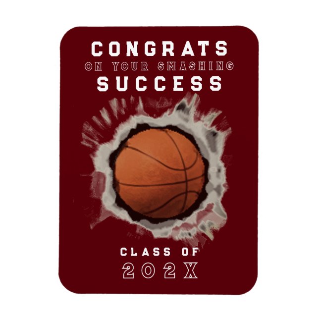 Basketball Congrats 2025 Magnet (Vertical)