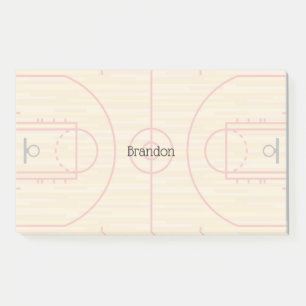 Basketball Court Design Post It Notes
