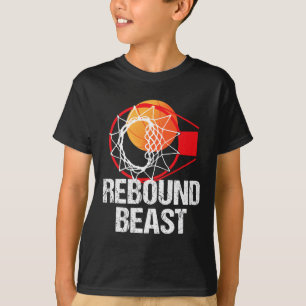 Basketball Court Fun  Rebound Beast Player Gift T-Shirt