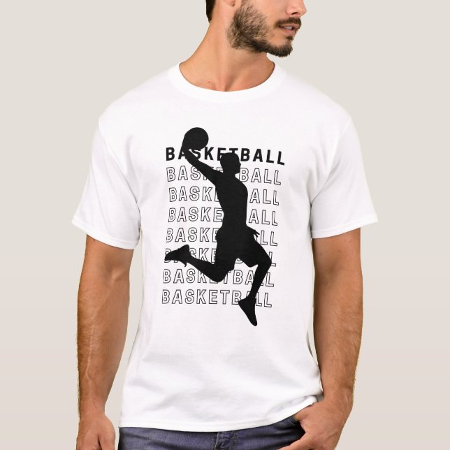 Basketball Court T-Shirt (Front)