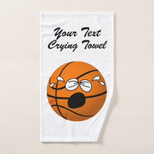 Basketball Crying Towel Your Team and Colour