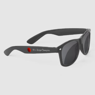 Basketball Custom # Champions Plastic Sunglasses
