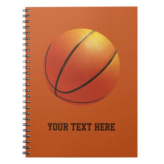 Basketball custom notebook (Front)