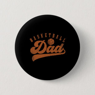 Basketball Dad  6 Cm Round Badge