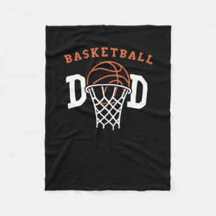 Basketball Dad. Basketball Coach  Fleece Blanket