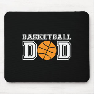 Basketball Dad Basketball Gift For Father Basketb Mouse Pad