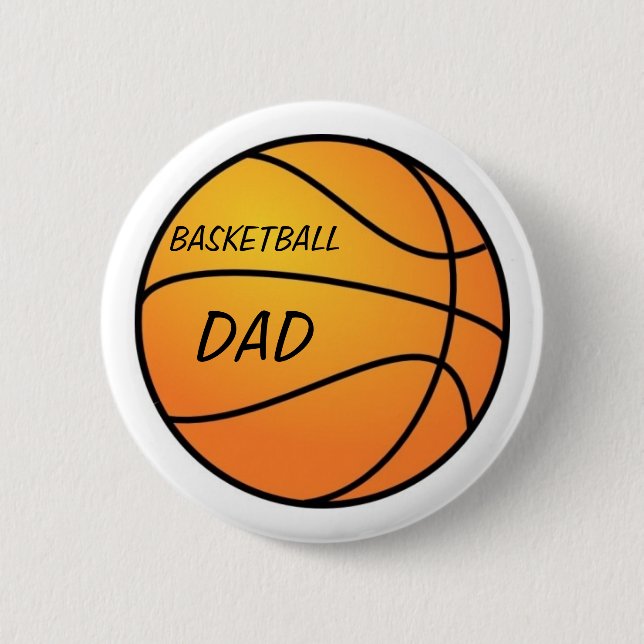 Basketball Dad Button (Front)