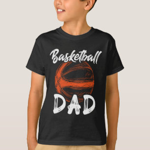 Basketball Dad For Men Family Matching Basketball T-Shirt