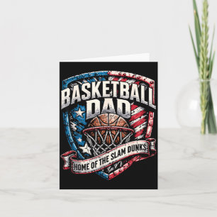 Basketball Dad - Home of the Slam Dunks Card