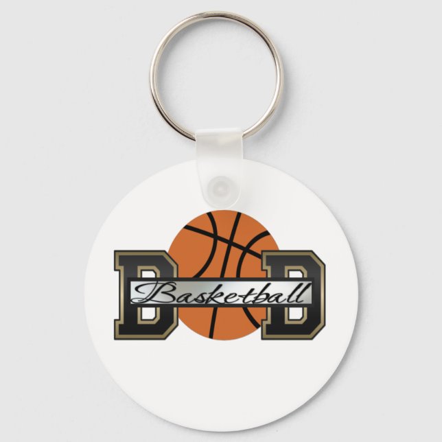 Basketball Dad Key Ring (Front)