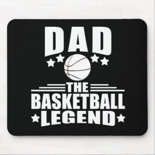 Basketball dad legend  mouse pad