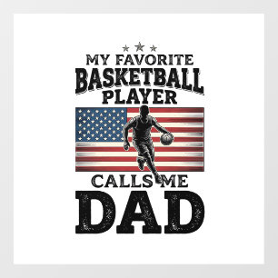Basketball Dad Patriotic Vintage Engraving T-Shirt