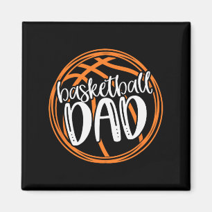 Basketball DAD Shirt Magnet