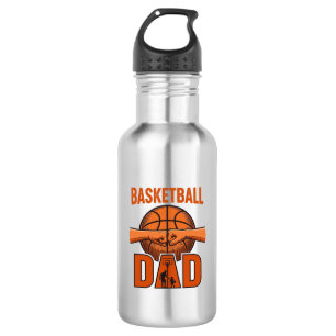 Basketball Dad Vintage Engraving Shirt Design_1 532 Ml Water Bottle
