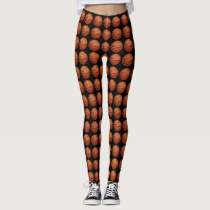 Basketball Design All-Over Print Leggings