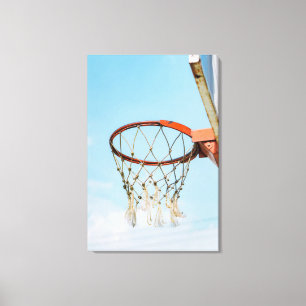 Basketball Design Canvas Print