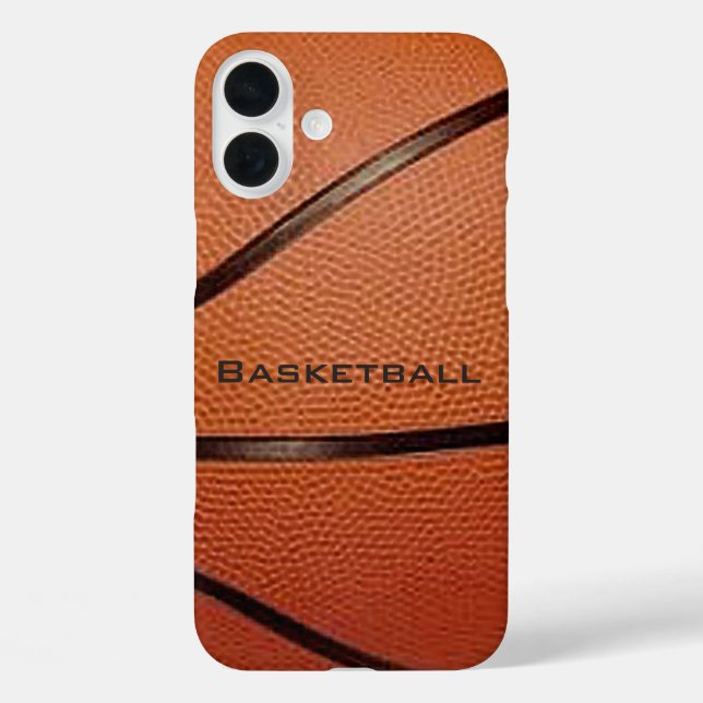 Basketball Design iPhone Case (Back)