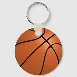 Basketball design  key ring