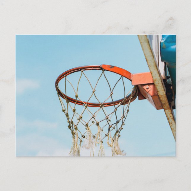 Basketball Design Postcard (Front)
