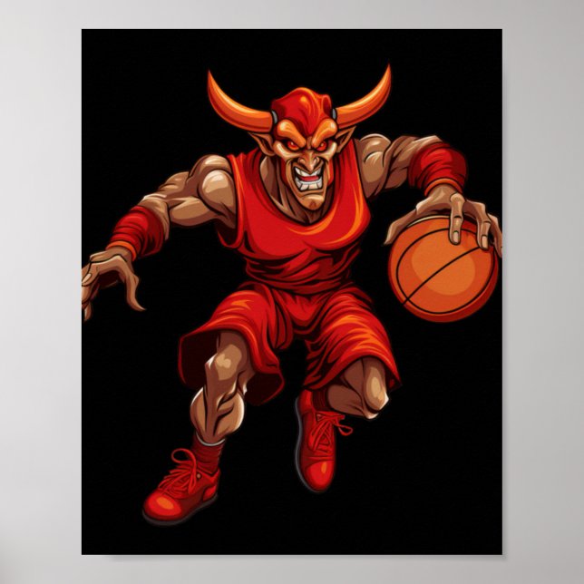 Basketball Devil  Poster (Front)