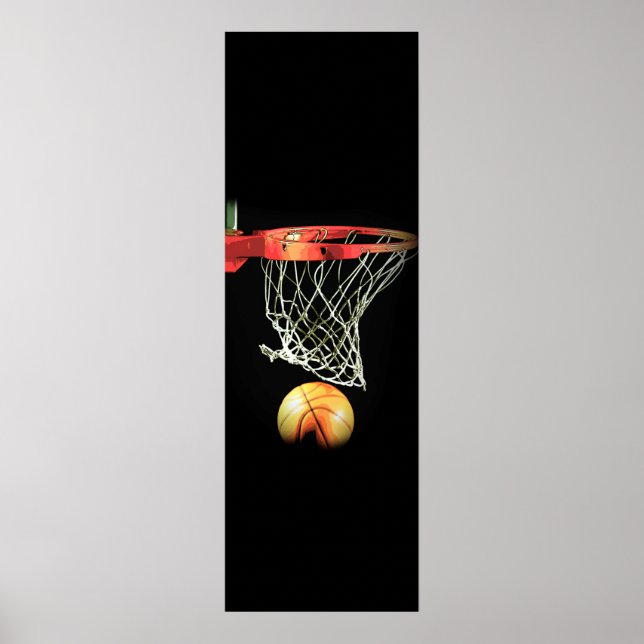 Basketball Door Poster Unique Modern Sport Artwork (Front)