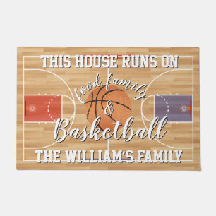 Basketball Doormat