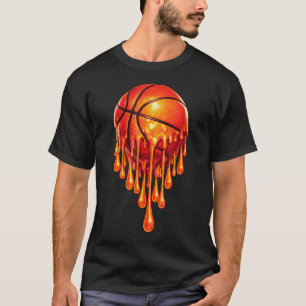 Basketball Drip Aesthetic - Bball Slam Dunk T-Shirt