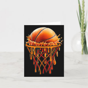 Basketball Drip Graphic, Basketball Funny Bruh Gif Card