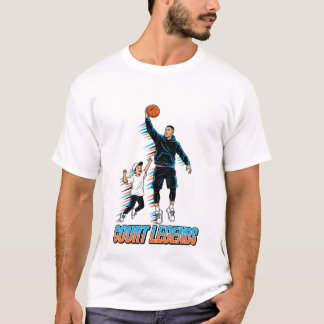 Basketball Drip Neon Basketball Graphics T-Shirt