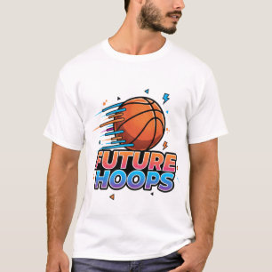 Basketball Drip Neon Basketball Graphics  T-Shirt